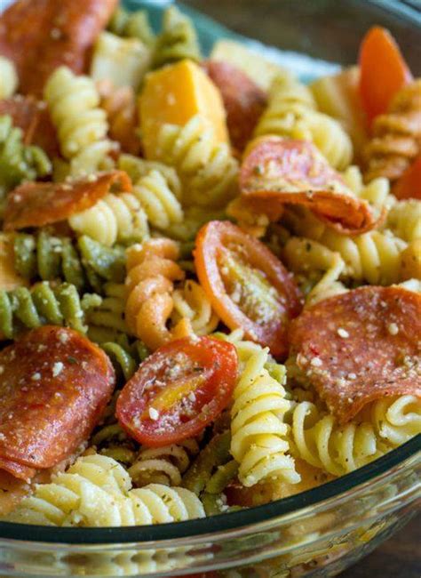 Pepperoni Pizza Pasta Salad Recipe Ketchup