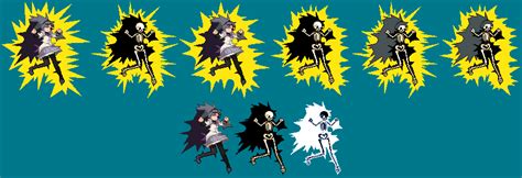 Electrocuted Homura Akemi Spritesheet By Xenomic On Deviantart