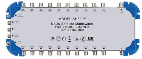 Terminal Satellite Signal Receiver with 5 Inputs 20 Outputs CE - China ...