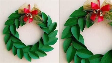 Pin By Sonia Fuentes On Manualidades Variadas Paper Wreath Christmas