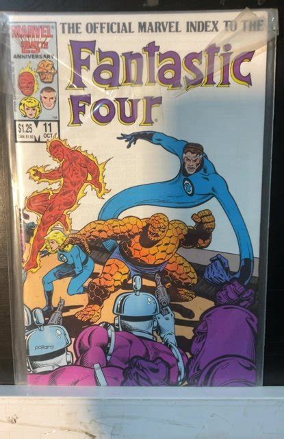 The Official Marvel Index To The Fantastic Four Comic