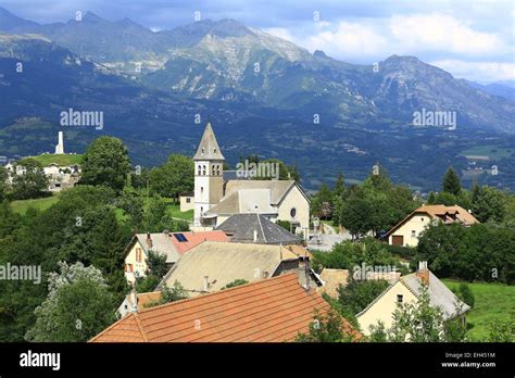 france hautes alpes champsaur valley laye  fayard stock photo