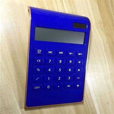 Calculatrice Calculatrice De Batterie Solaire Portative Créative Double