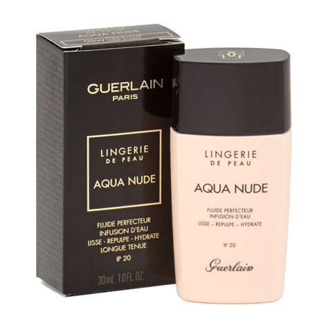 Guerlain Lingerie de Peau Aqua Nude nawilżający podkład do twarzy 05W