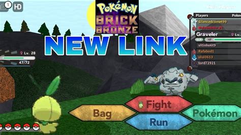 NEW GAME LINK POKEMON BRICK BRONZE ROBLOX UPDATE MARCH 2023 Link Do