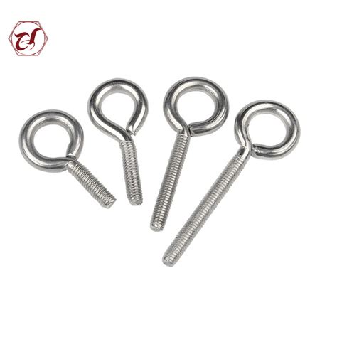 Full Thread Cold Forged 304 Stainless Steel Eye Bolt DIN444 Eye Bolt