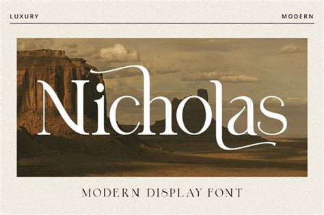 Nicholas Font Download Fonts