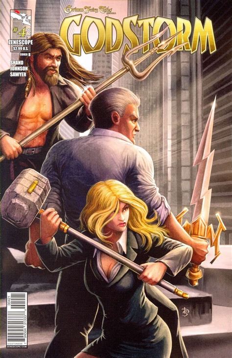 Grimm Fairy Tales Presents Godstorm B Vf Zenescope Comic Book