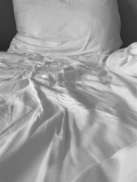 Ruffled White Bed · Free Stock Photo