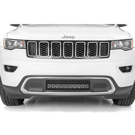 Led Hidden Bumper Kit Light Bar 20 White Drl Rough Country Black Series