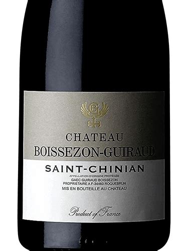 Ch Teau Guiraud Boissezon Saint Chinian Vivino