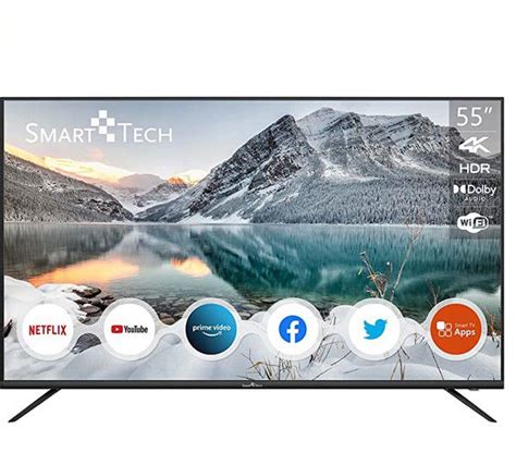 SMARTTECH 55 Zoll Linux UHD smart TV für 329,90€ (statt 432€)