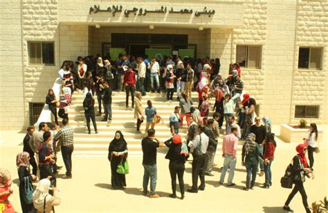 Students of Al-Quds Open University visiting the Media Development ...