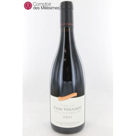 Clos Vougeot Grand Cru 2021 David Duband In Stock