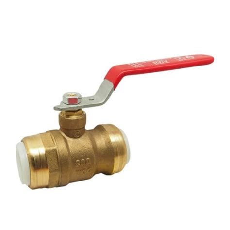 Ezgrip Brass Full Port Ball Valve Red White Valve Corp