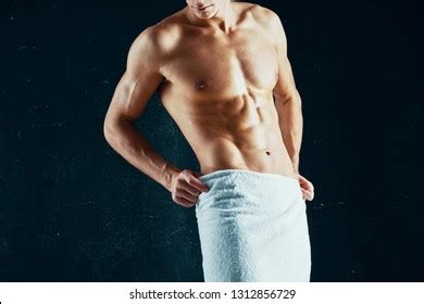 Nude Hot Sexy Man Covered Lower Stock Photo Shutterstock
