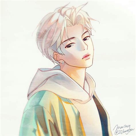 Bts Fanart Kim Namjoon In 2021 Bts Fanart Fan Art Bts Drawings