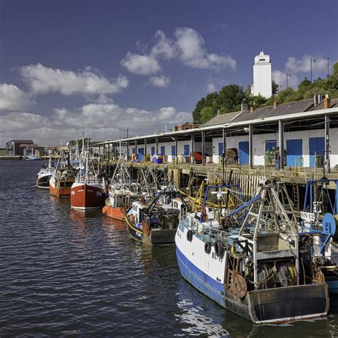 North Shields Fish Quay North Shields Tyne Wear England Uk