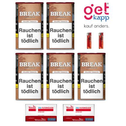 Break Tabak Sparset Authentic Online Kaufen Getkapp De