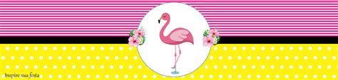 Flamingo Personalizados Gratuitos Inspire Sua Festa Festa De