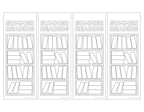 Summer Reading Tracker Printable Printable Calendars At A Glance