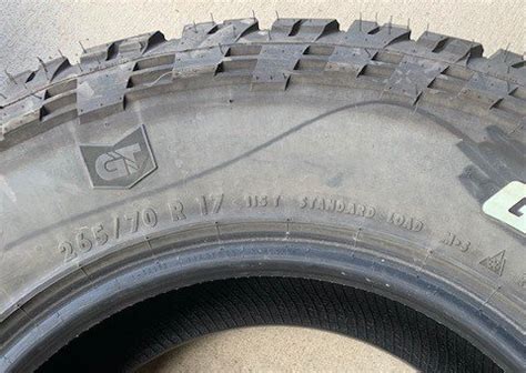 *Sold* 4 Used General Grabber ATX 265/70 R17 Standard Load Colorado ...