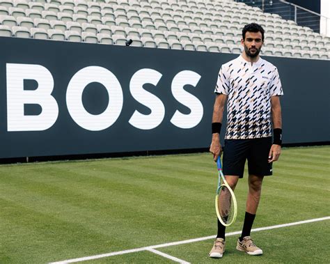 HUGO BOSS Group PLAY LIKE A BOSS MATTEO BERRETTINI KEHRT 2023 ZU DEN