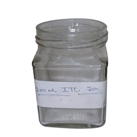 Aluminium Ml Itc Square Glass Jar At Rs Piece In Firozabad Id