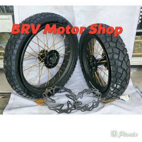 Jual Velg Super Moto Klx D Tracker 150 Velg Tapak Lebar Ring 14 Dan