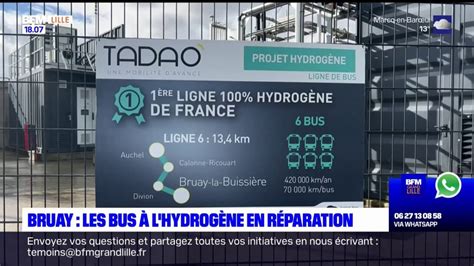 Bruay les bus à l hydrogène en réparation car jugés trop bruyants