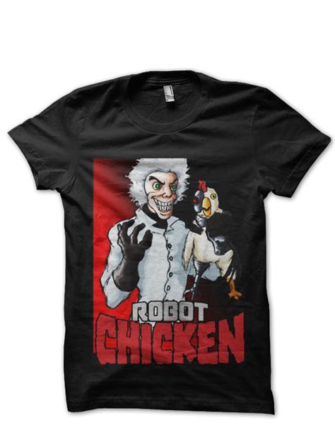 Robot Chicken T Shirt And Merchandise Swag Shirts