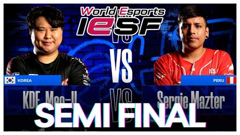 SEMI FINAL IESF 2023 Meo IL VS SERGIE MAZTER TEKKEN 7 YouTube