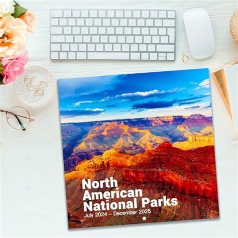 2024 2025 Wall Calendar National Parks Wall Calendar 2024 2025 July