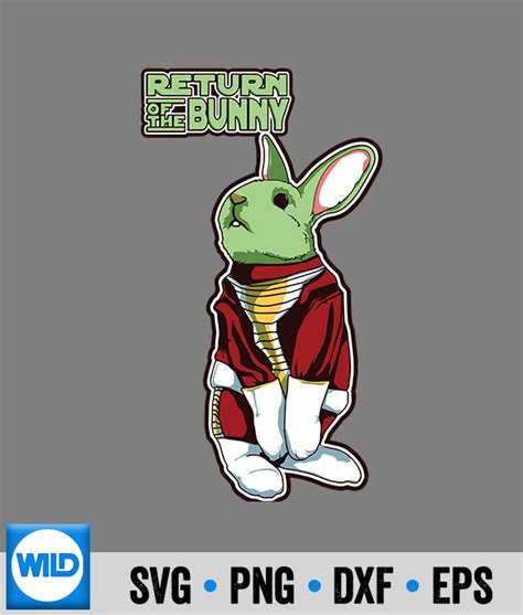 Star Wars Svg Return Of Bunny Jaxxon Strikes Back Classic Svg Cut File