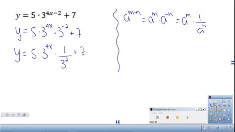 Fonction Exponentielle De 4 Paramètres à 2 Cas 2 Youtube