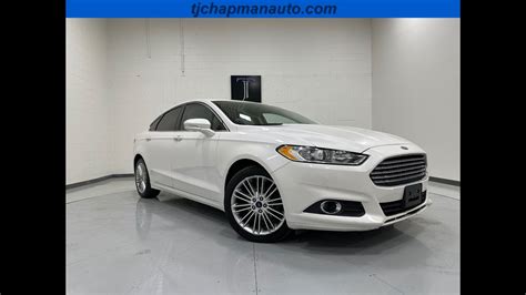 2016 Ford Fusion Se For Sale Youtube