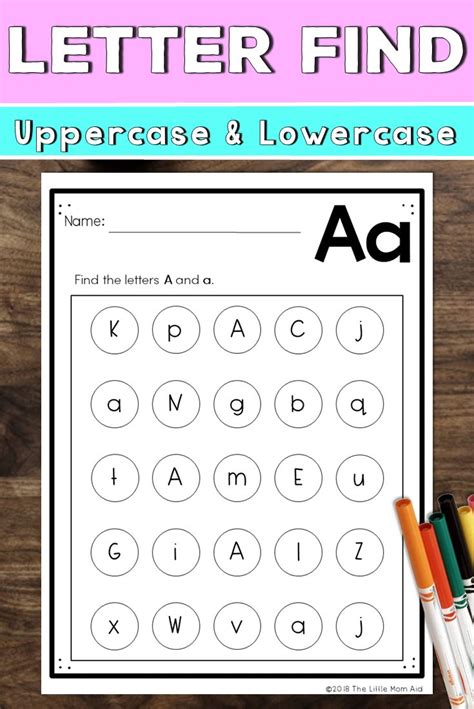 Alphabet Letter Find Worksheets Printable Word Searches