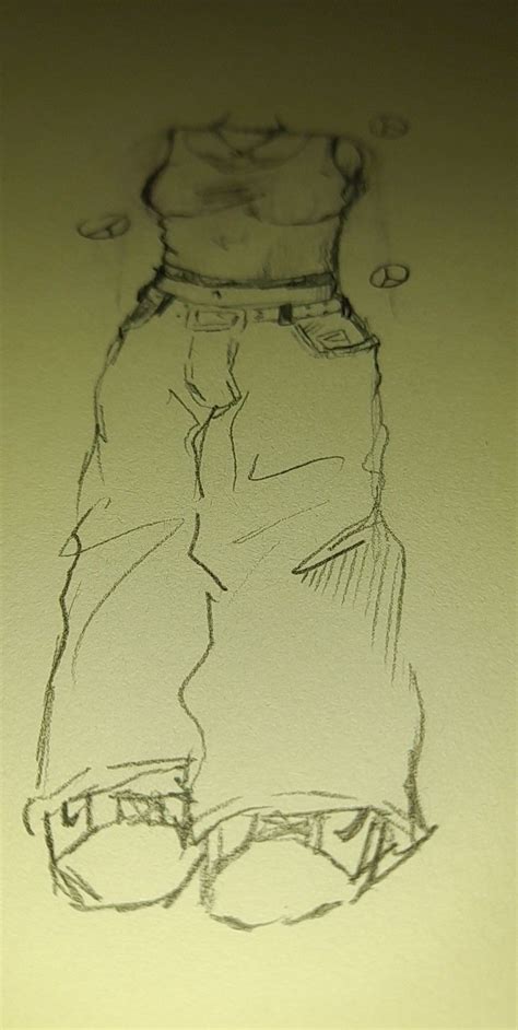 Baggy Pants Drawing Dibujos Dibujitos Sencillos Ideas Para Dibujar