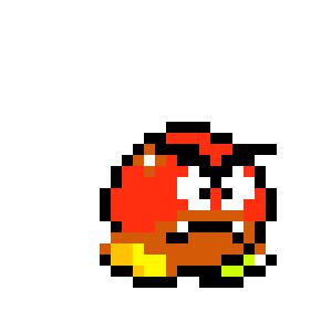 Mario Pixel Art Goomba