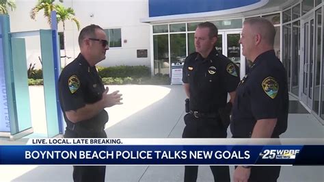 Boynton Beach police discuss new goals for department