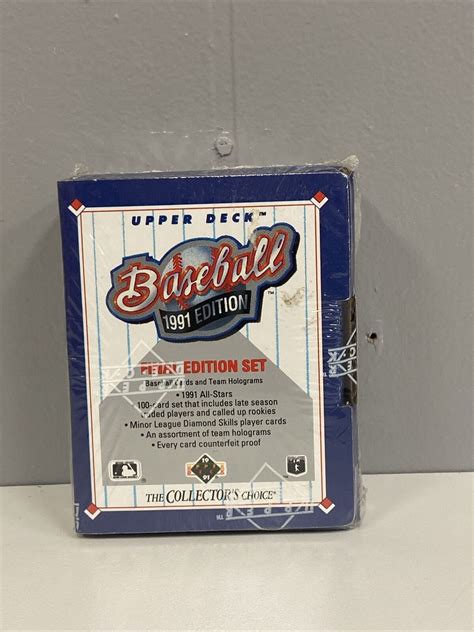 Upper Deck Baseball Final Edition Set Collectors Choice Factory