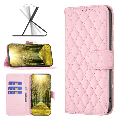 For OPPO Find X5 Pro Diamond Lattice Wallet Leather Flip Phone Case