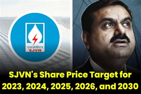 SJVN S Share Price Target For 2023 2024 2025 2026 And 2030 CRYPTO