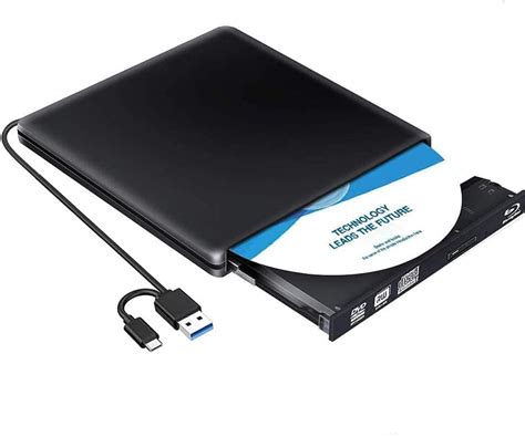 Ysislybin Unidad Externa De DVD BLU Ray BLU Ray 3D Grabadora DVD