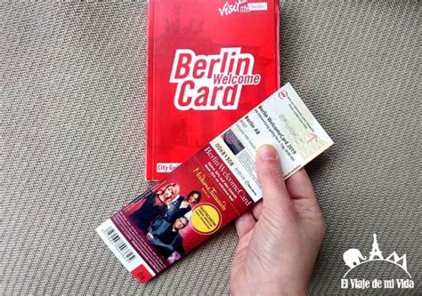 Cómo Funciona La Berlin Welcomecard El Viaje De Mi Vida