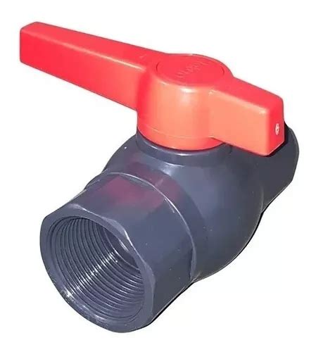 Llave De Paso V Lvula Esf Rica Pvc Pl Stica Pulgada En Venta En