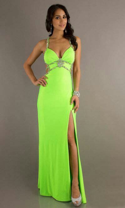 Lime Colored Bridesmaid Dresses