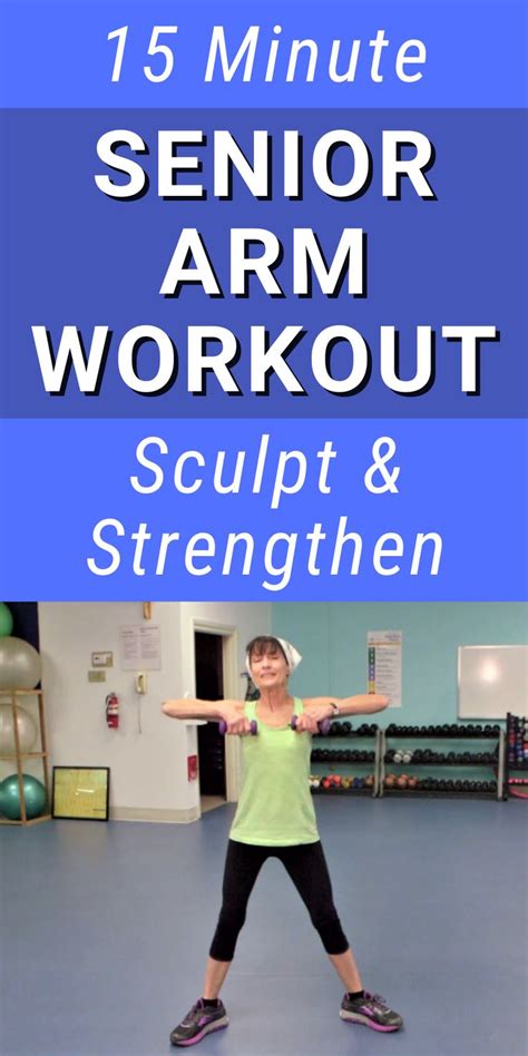 Arm Workout For Seniors 15 Minutes Fitness With Cindy Low Impact Cardio Workout Senior