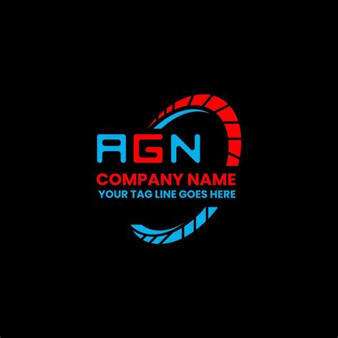 AGN letter logo creative design with vector graphic, AGN simple and ...