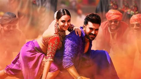 Game Changer Song Jaragandi Makes Ram Charan Kiara Advani Set The Floor